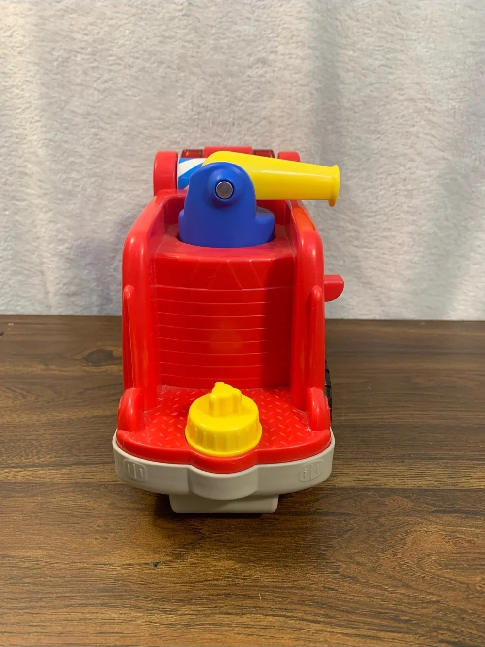 Fisher-Price Little People Red Fire Truck Preschool Toy Vehicle